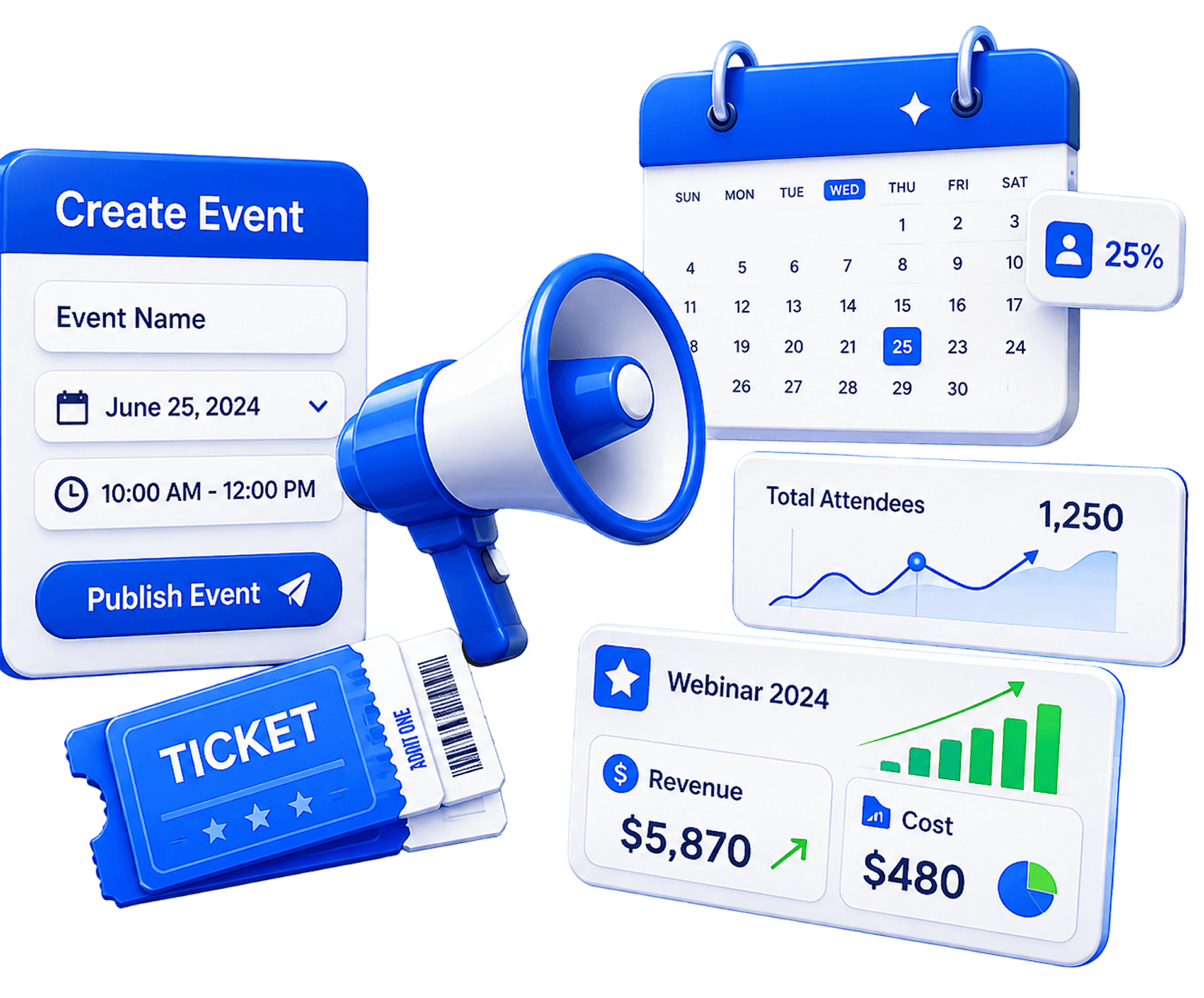 Create and manage events with SabkoBol